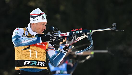 Биатлон. Чемпионат России 2025. Мужчины. Спринт