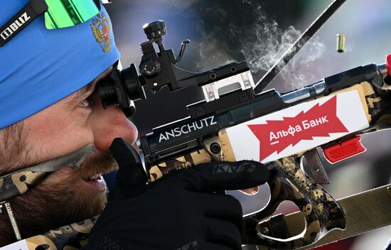 Биатлон. Чемпионат России 2025. Мужчины. Спринт