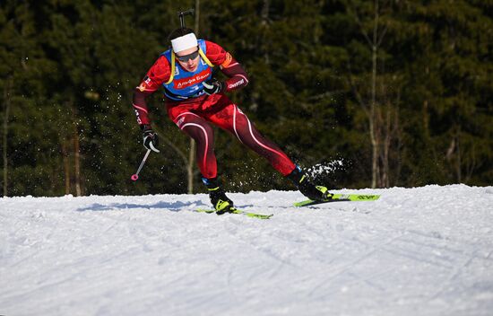 Биатлон. Чемпионат России 2025. Мужчины. Гонка преследования
