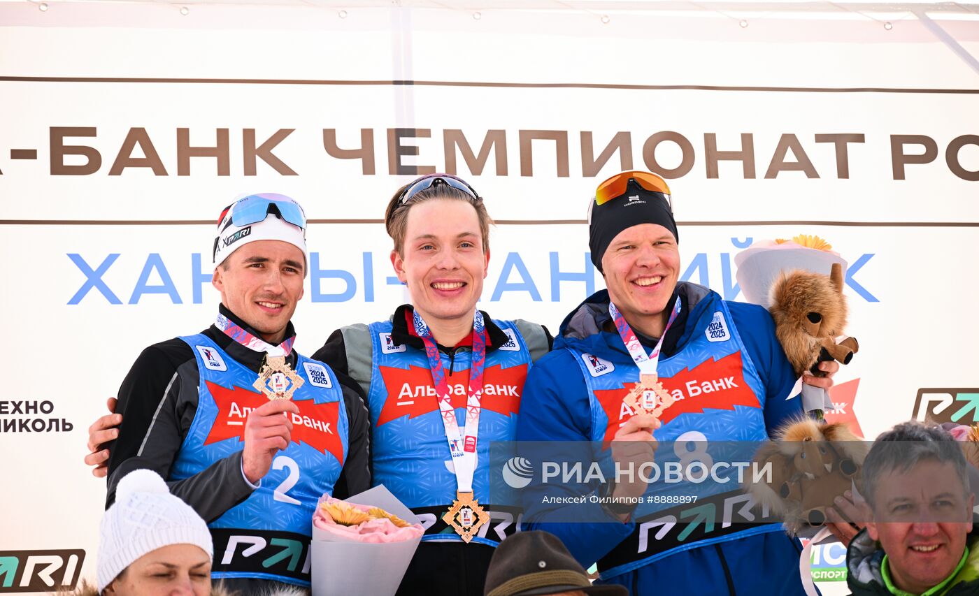 Биатлон. Чемпионат России 2025. Мужчины. Гонка преследования