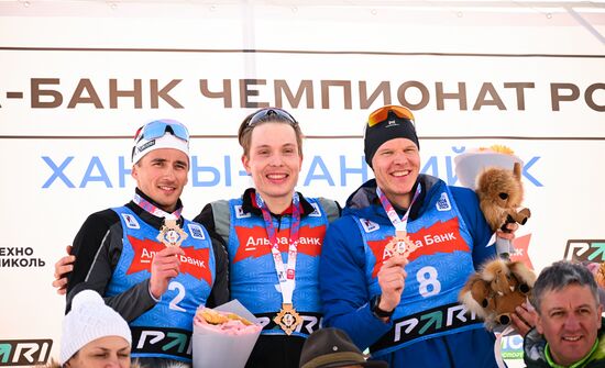 Биатлон. Чемпионат России 2025. Мужчины. Гонка преследования