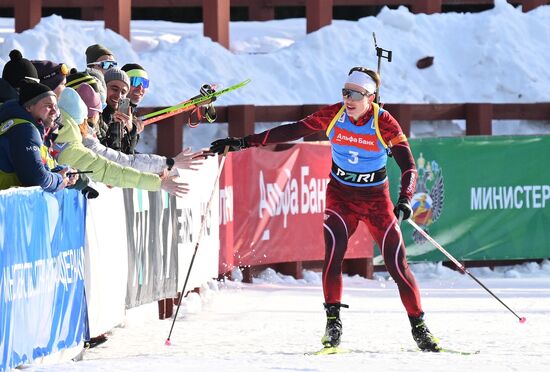 Биатлон. Чемпионат России 2025. Мужчины. Гонка преследования