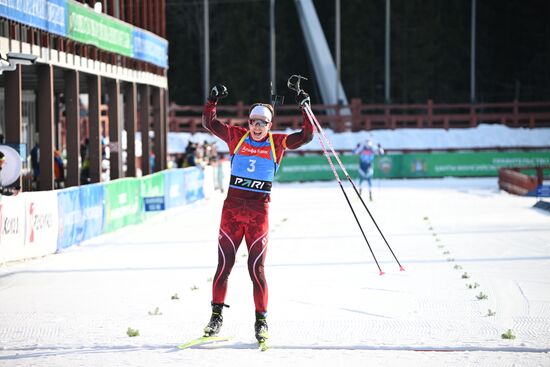 Биатлон. Чемпионат России 2025. Мужчины. Гонка преследования