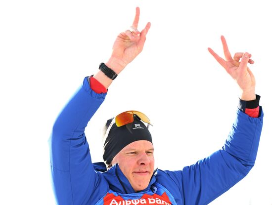 Биатлон. Чемпионат России 2025. Мужчины. Гонка преследования