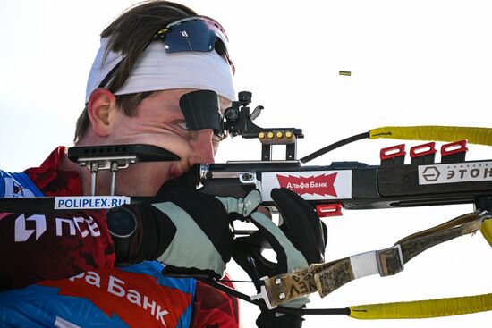 Биатлон. Чемпионат России 2025. Мужчины. Гонка преследования