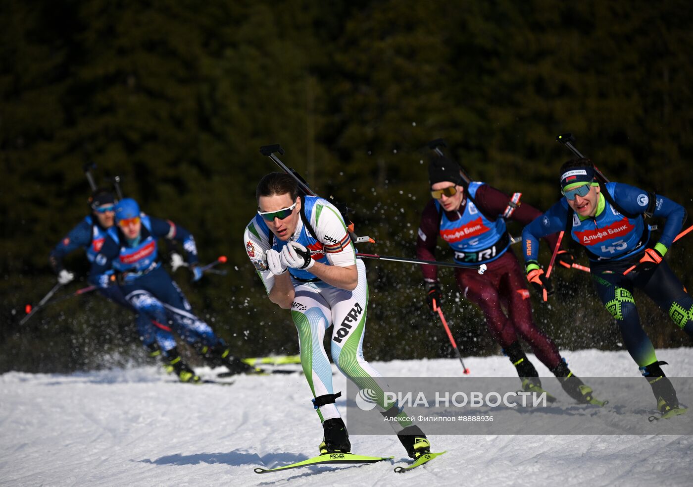 Биатлон. Чемпионат России 2025. Мужчины. Гонка преследования
