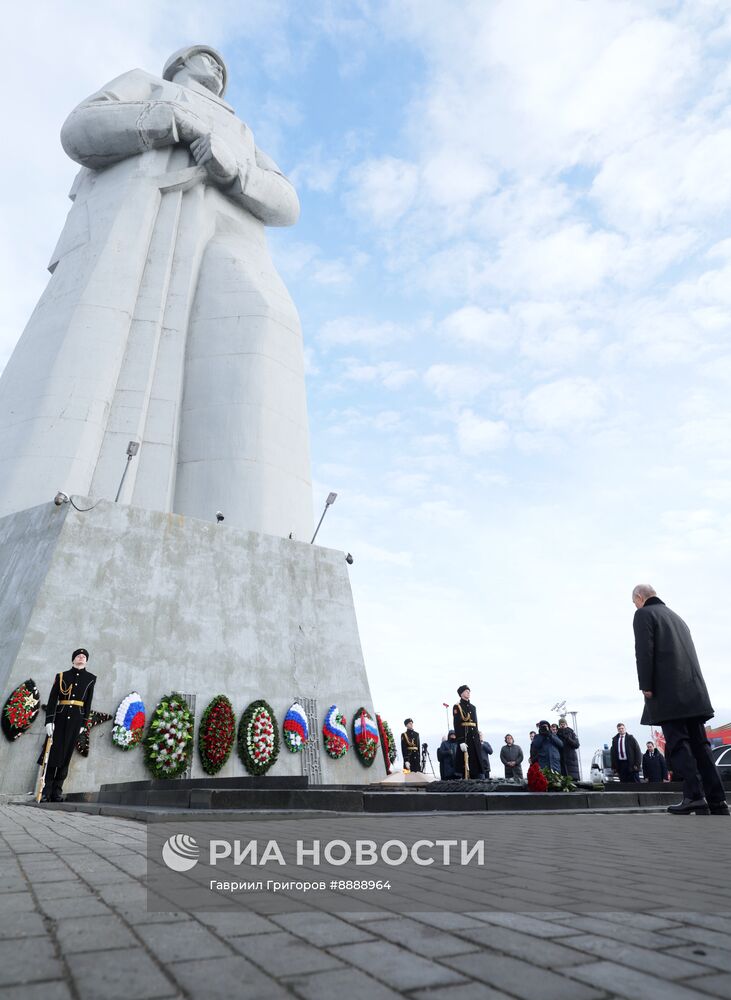 Рабочая поездка президента Владимира Путина в Мурманск