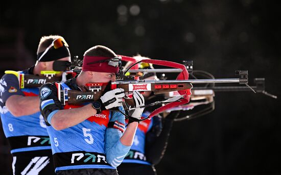 Биатлон. Чемпионат России 2025. Мужчины. Гонка преследования