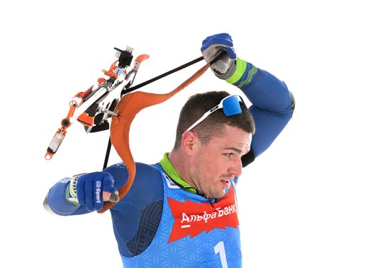 Биатлон. Чемпионат России 2025. Мужчины. Гонка преследования