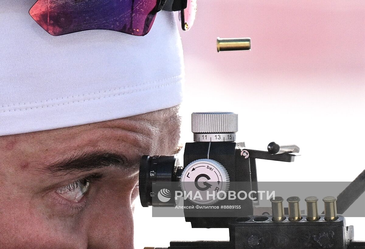 Биатлон. Чемпионат России 2025. Мужчины. Гонка преследования