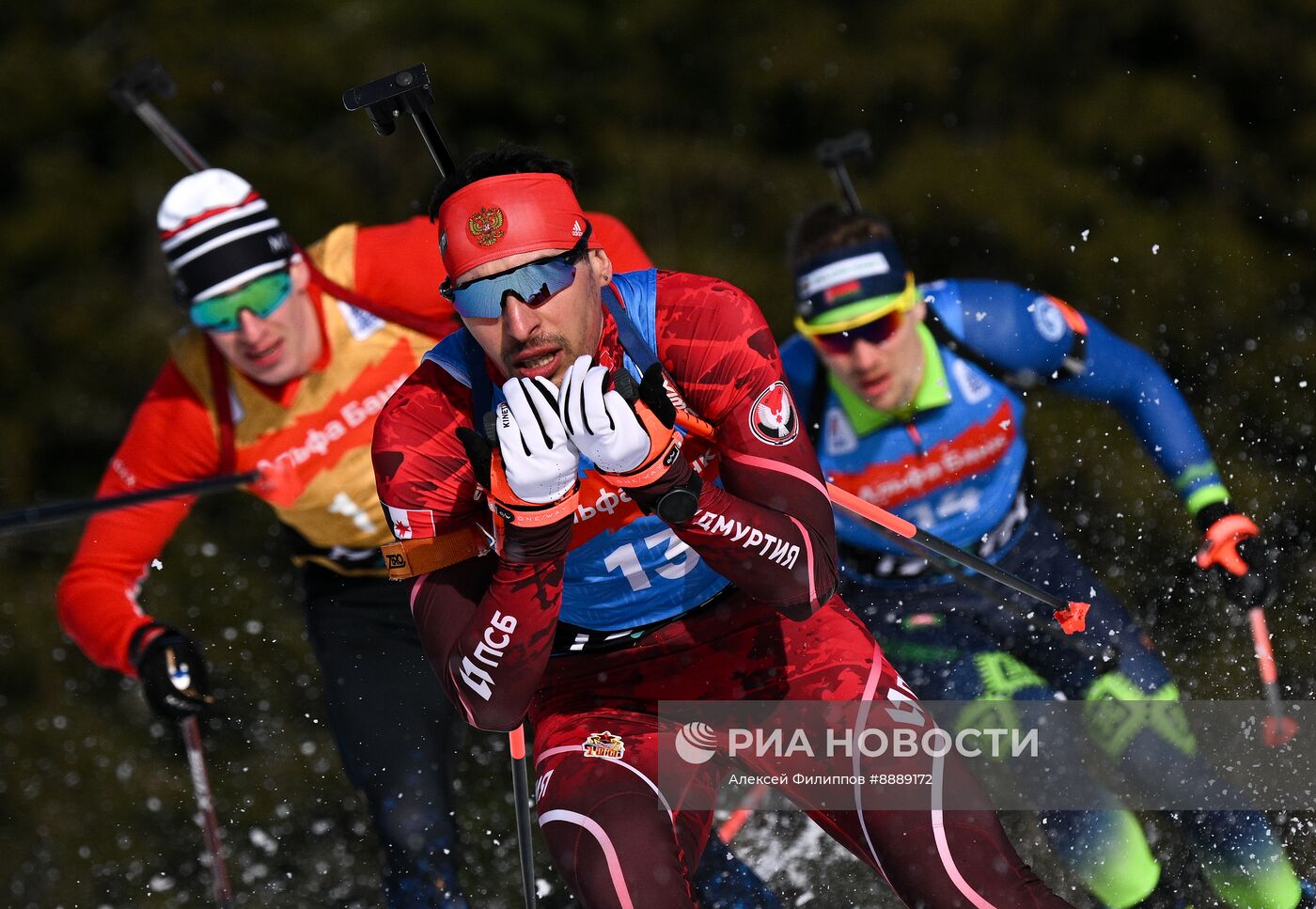Биатлон. Чемпионат России 2025. Мужчины. Гонка преследования