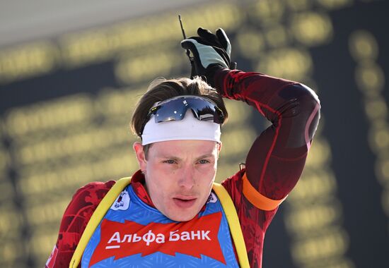 Биатлон. Чемпионат России 2025. Мужчины. Гонка преследования