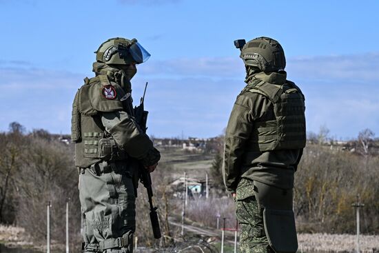 Разминирование освобожденных территорий в Курской области