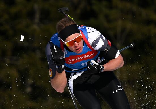 Биатлон. Чемпионат России 2025. Мужчины. Гонка преследования