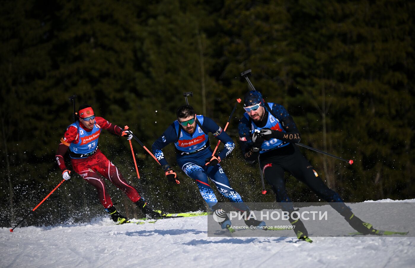 Биатлон. Чемпионат России 2025. Мужчины. Гонка преследования