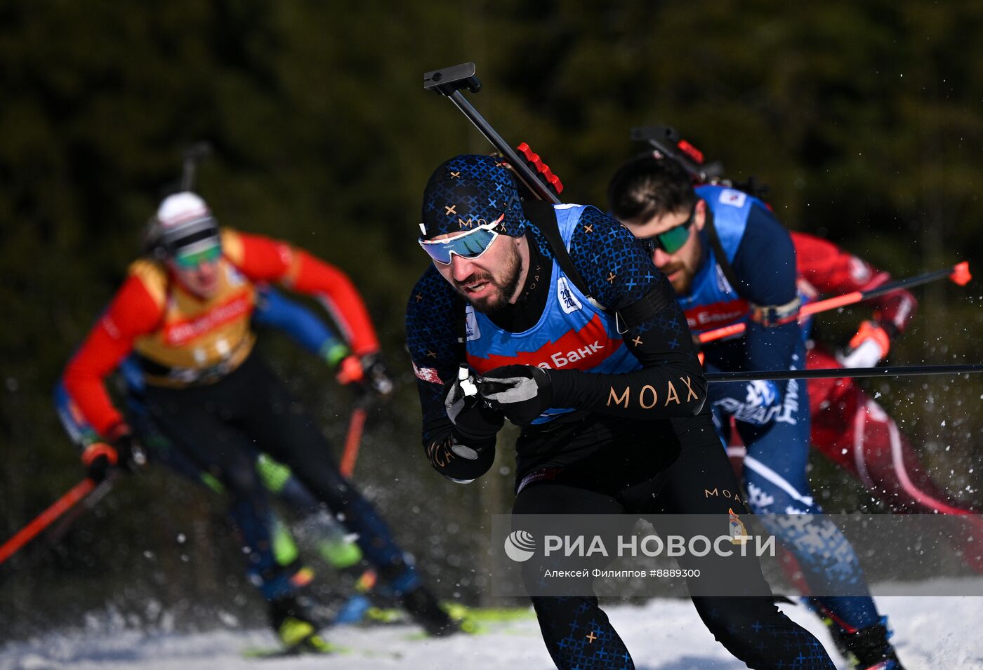 Биатлон. Чемпионат России 2025. Мужчины. Гонка преследования