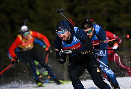 Биатлон. Чемпионат России 2025. Мужчины. Гонка преследования