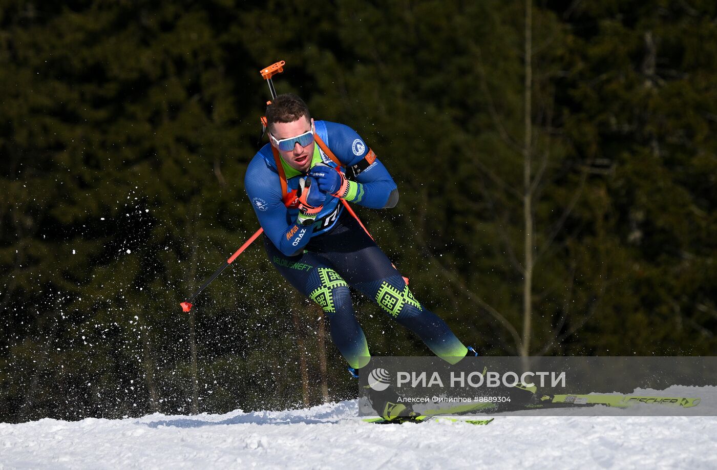 Биатлон. Чемпионат России 2025. Мужчины. Гонка преследования