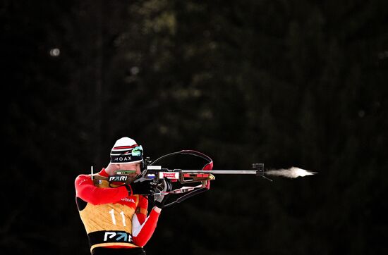 Биатлон. Чемпионат России 2025. Мужчины. Гонка преследования