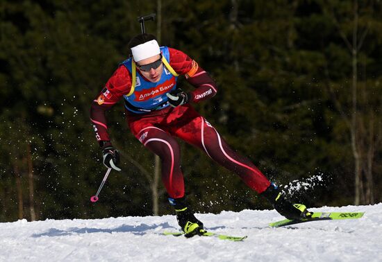 Биатлон. Чемпионат России 2025. Мужчины. Гонка преследования