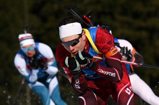 Биатлон. Чемпионат России 2025. Мужчины. Гонка преследования