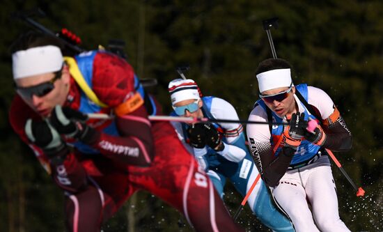 Биатлон. Чемпионат России 2025. Мужчины. Гонка преследования