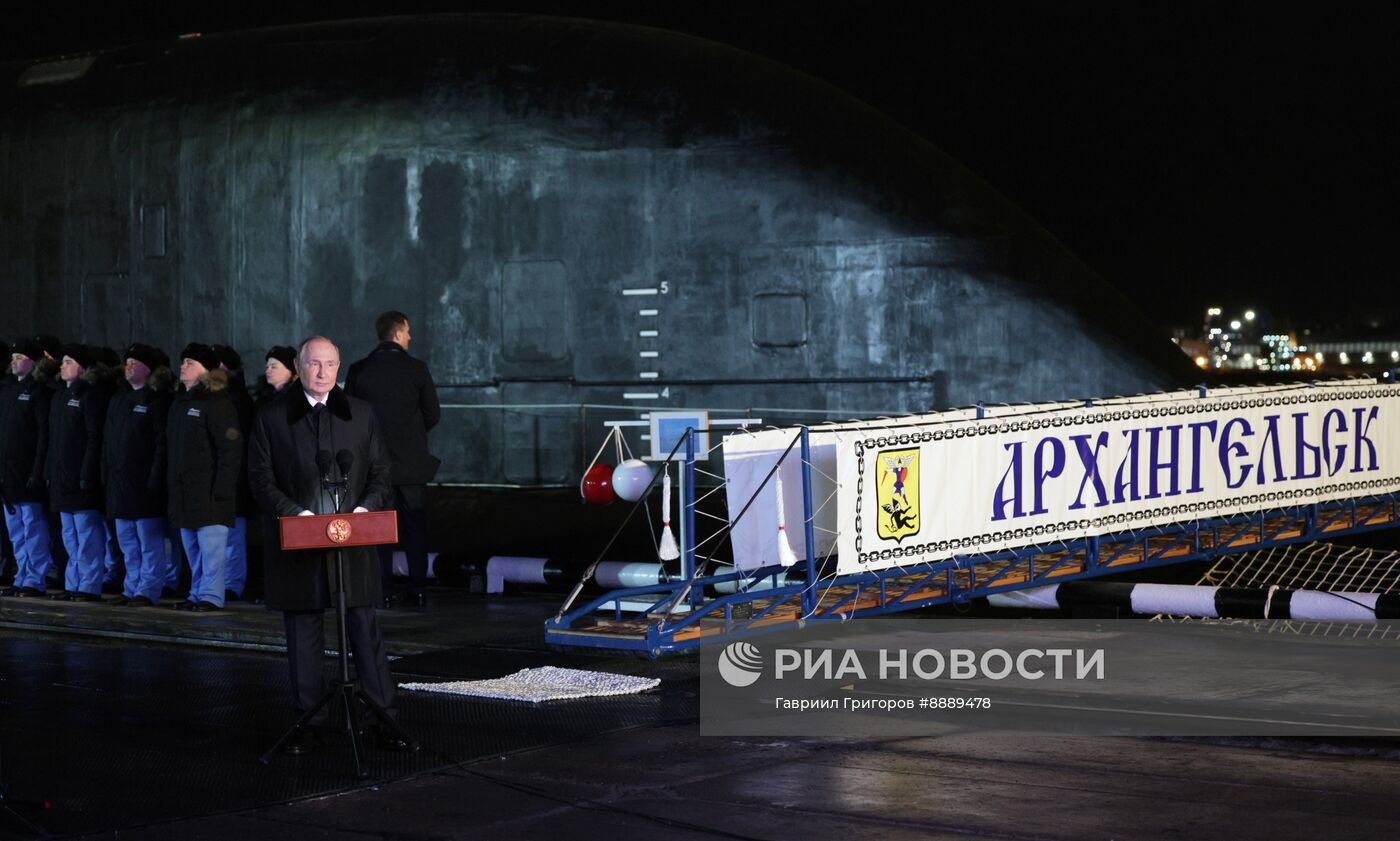 Рабочая поездка президента Владимира Путина в Мурманск