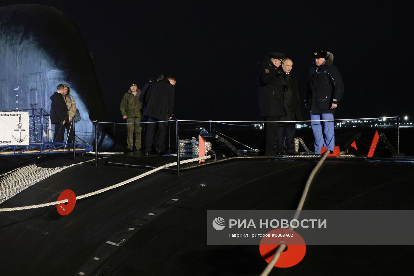 Рабочая поездка президента Владимира Путина в Мурманск