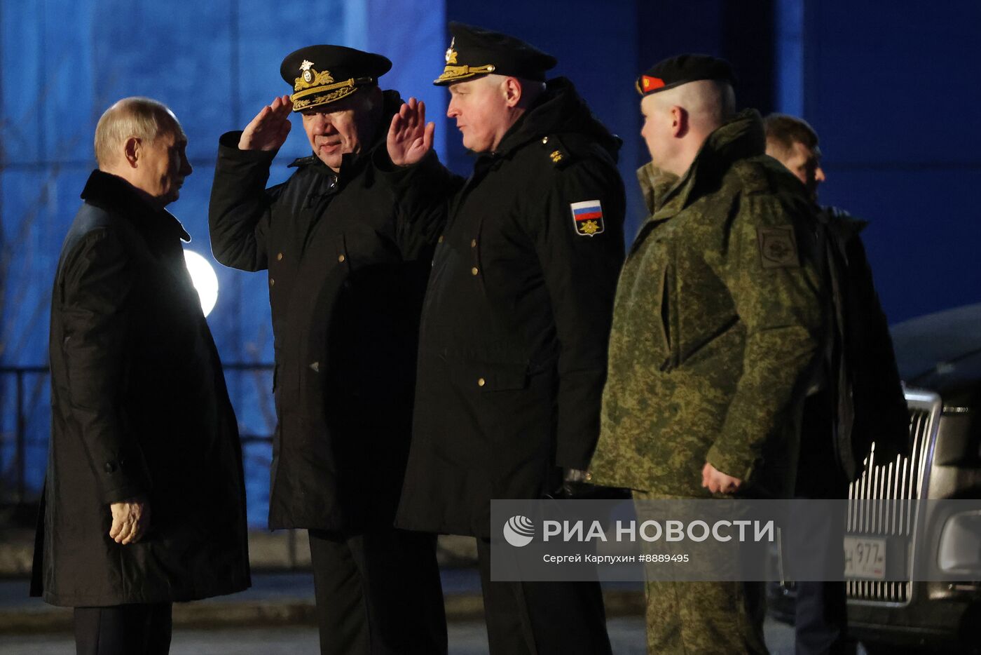 Рабочая поездка президента Владимира Путина в Мурманск