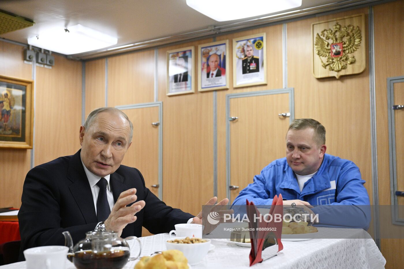 Рабочая поездка президента Владимира Путина в Мурманск
