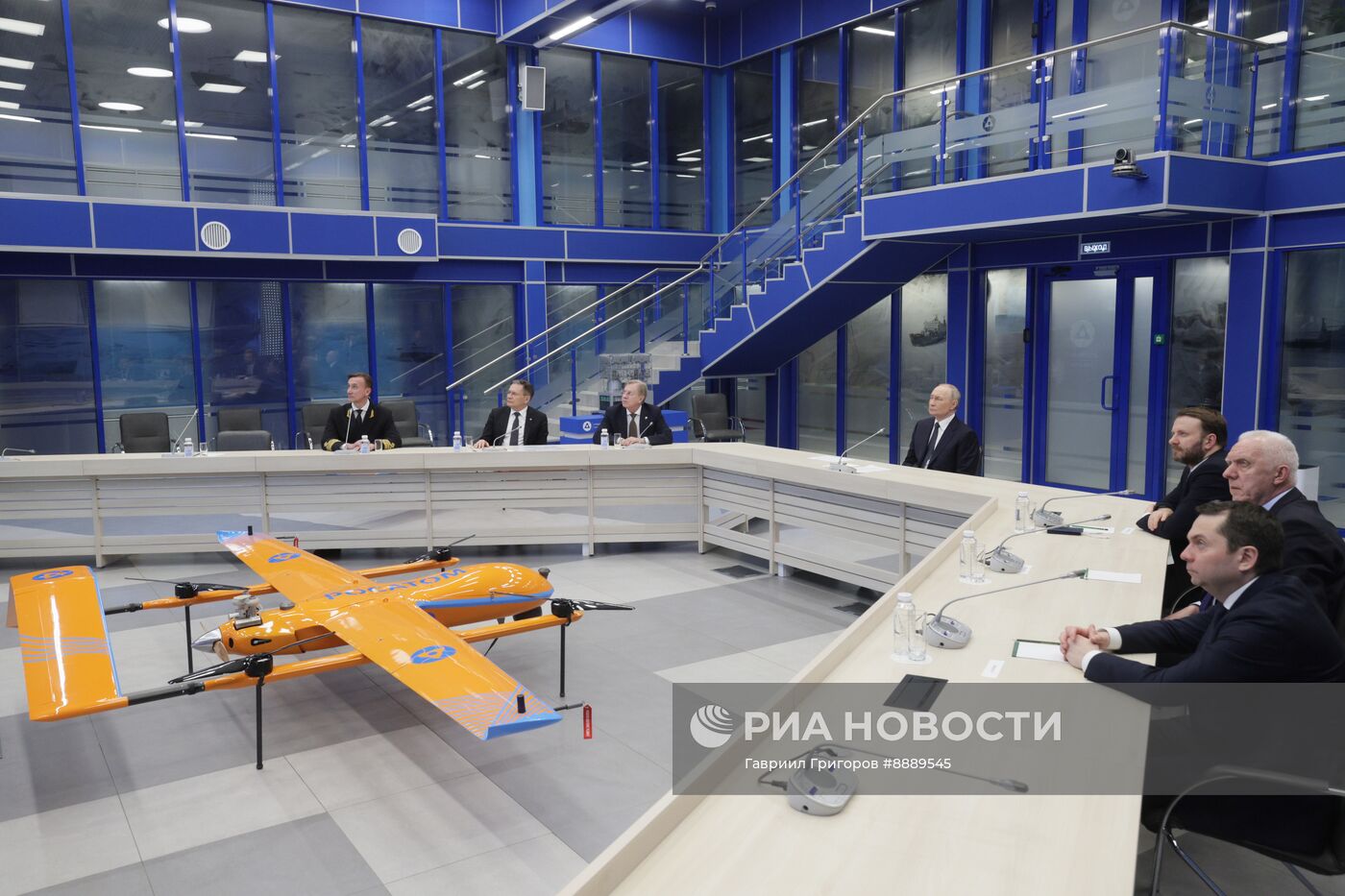 Рабочая поездка президента Владимира Путина в Мурманск