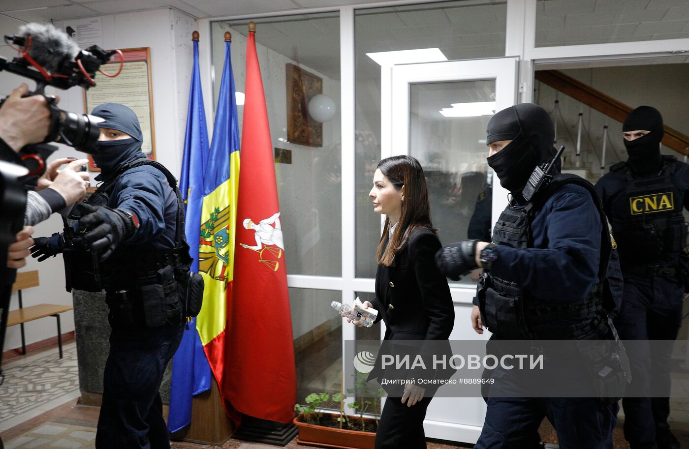 Судебное заседание по делу главы Гагаузии Е. Гуцул