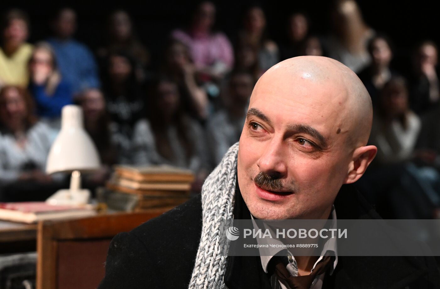 Репетиция спектакля "Ковчег" в театре "Современник"