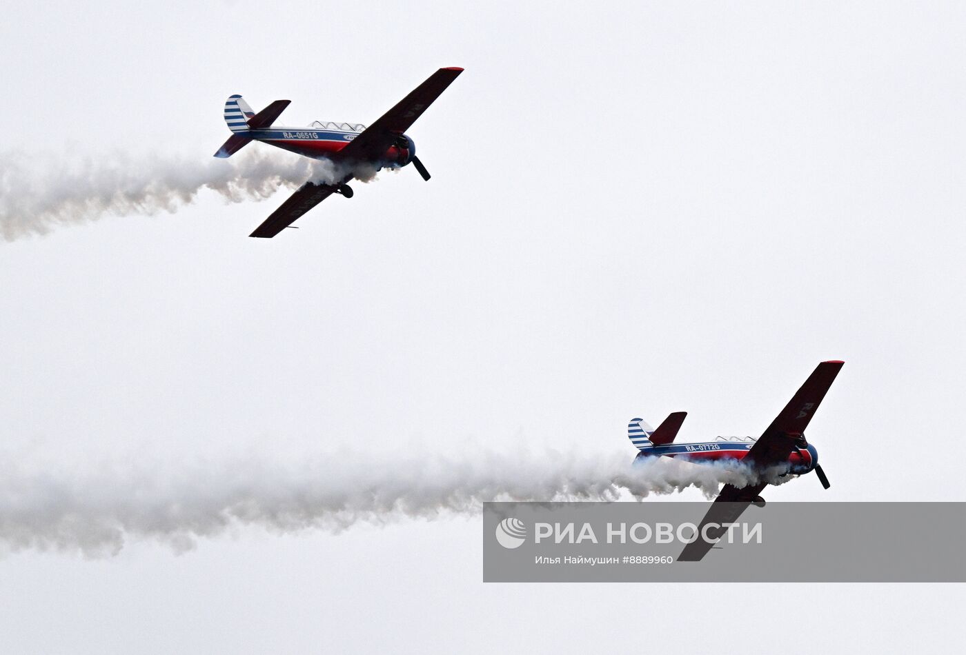 Парад воздушных судов в Красноярске