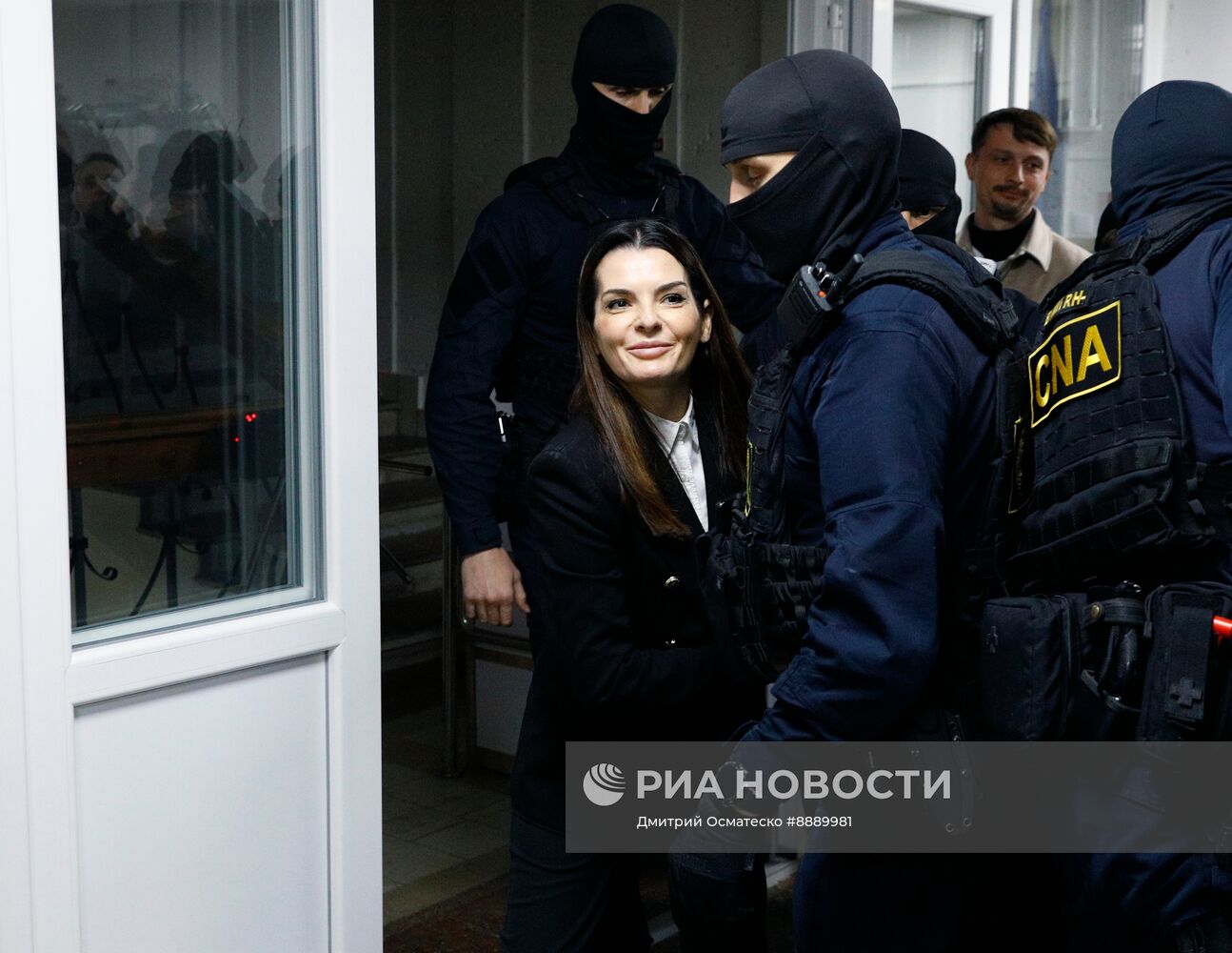 Судебное заседание по делу главы Гагаузии Е. Гуцул