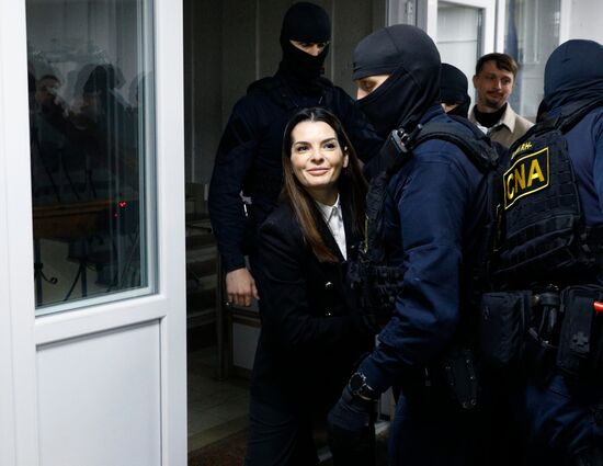 Судебное заседание по делу главы Гагаузии Е. Гуцул