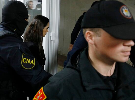 Судебное заседание по делу главы Гагаузии Е. Гуцул