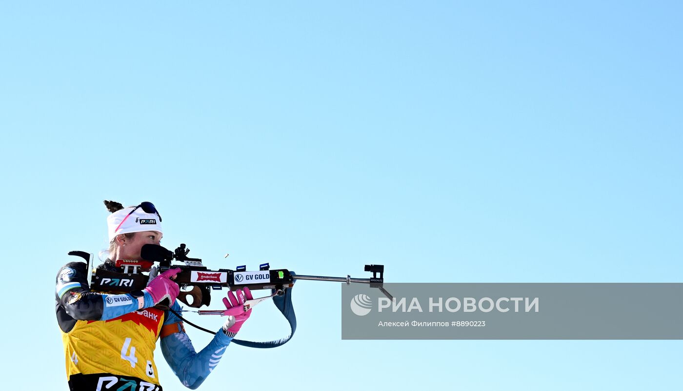 Биатлон. Чемпионат России 2025. Женщины. Эстафета