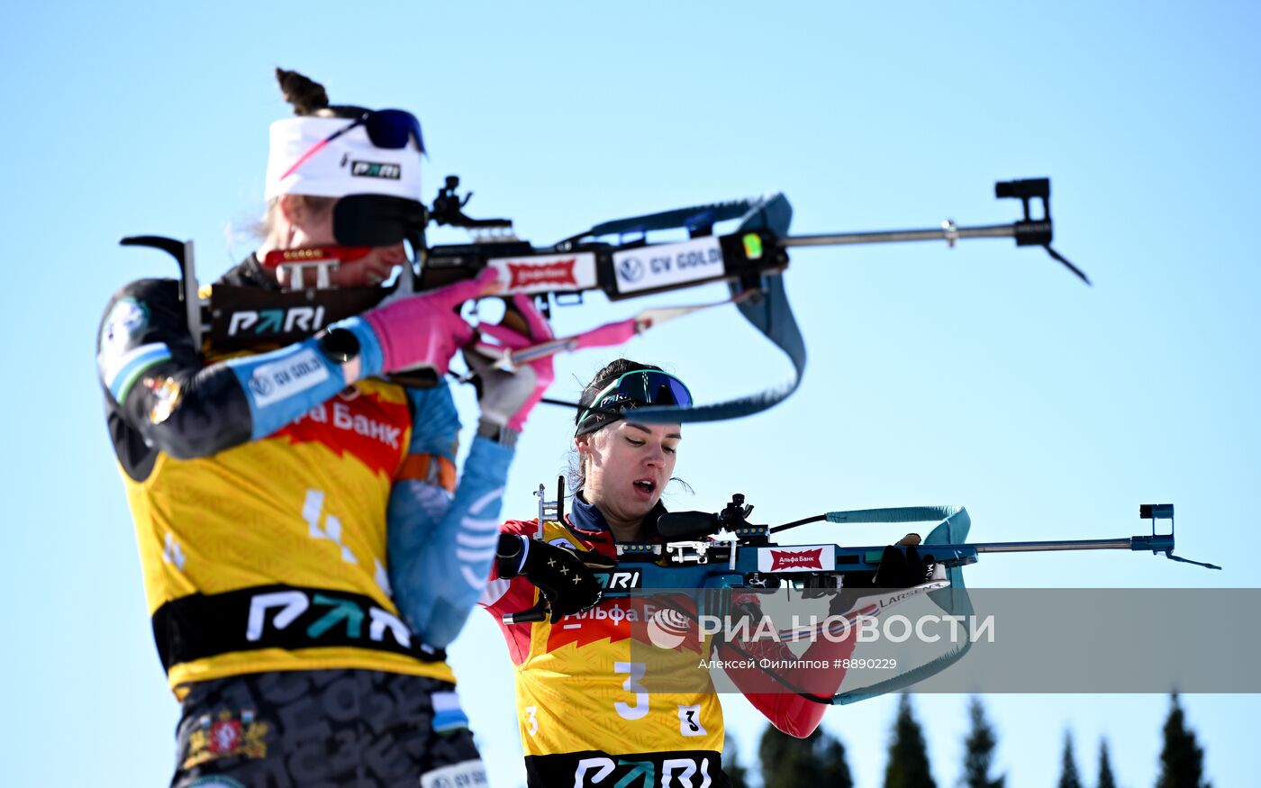 Биатлон. Чемпионат России 2025. Женщины. Эстафета