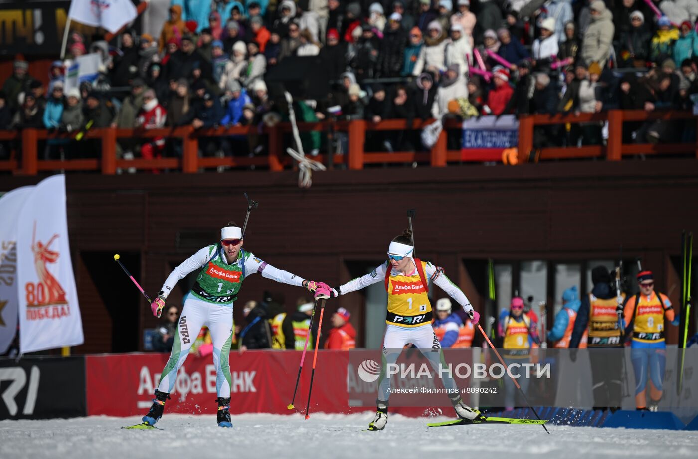 Биатлон. Чемпионат России 2025. Женщины. Эстафета