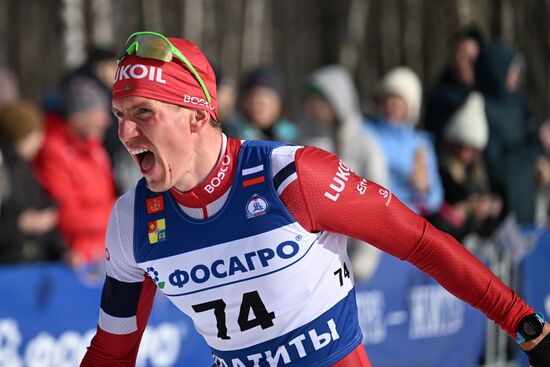 Лыжные гонки. Финал Кубка России. Мужчины. Свободный стиль