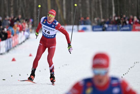 Лыжные гонки. Финал Кубка России. Мужчины. Свободный стиль