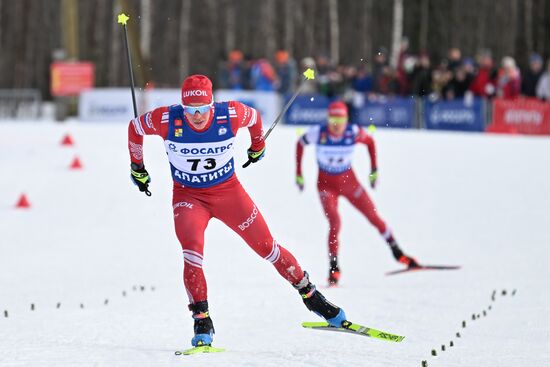 Лыжные гонки. Финал Кубка России. Мужчины. Свободный стиль