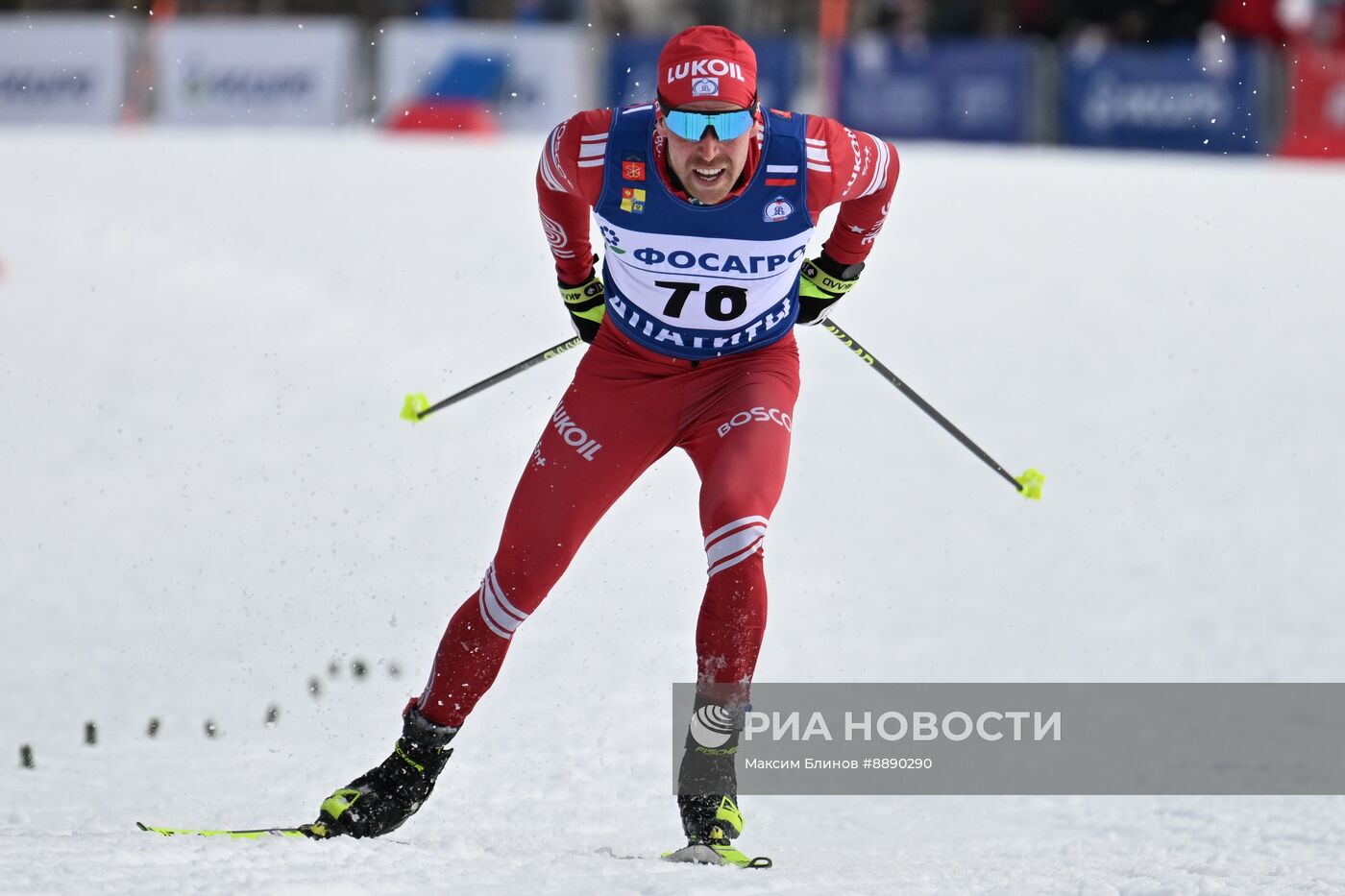 Лыжные гонки. Финал Кубка России. Мужчины. Свободный стиль
