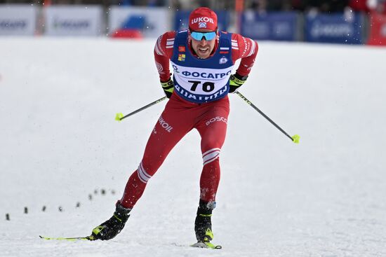 Лыжные гонки. Финал Кубка России. Мужчины. Свободный стиль