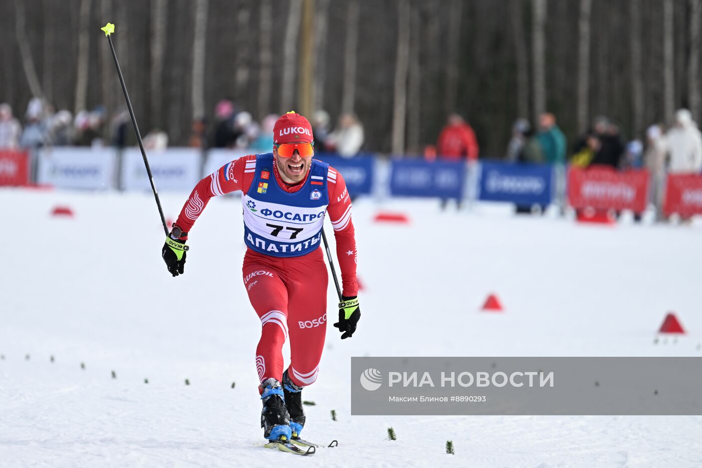 Лыжные гонки. Финал Кубка России. Мужчины. Свободный стиль