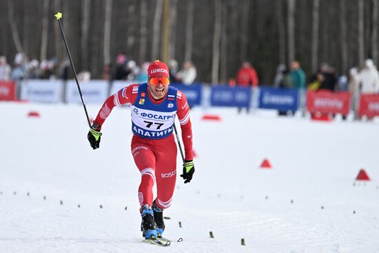 Лыжные гонки. Финал Кубка России. Мужчины. Свободный стиль