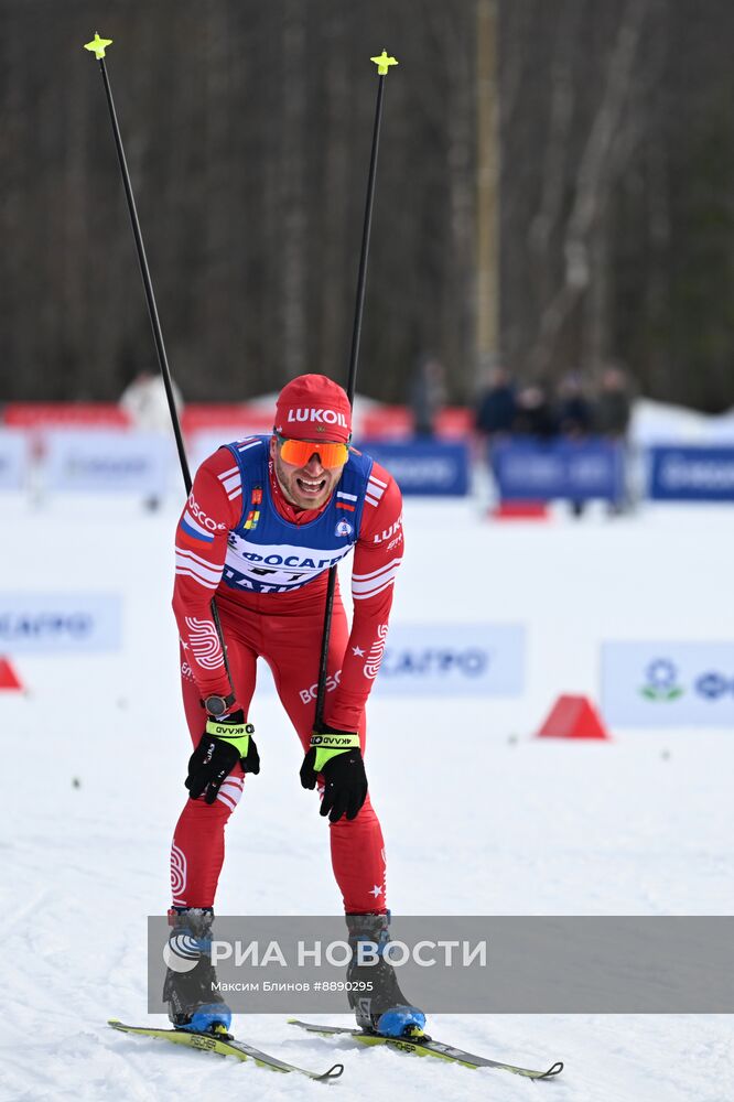 Лыжные гонки. Финал Кубка России. Мужчины. Свободный стиль