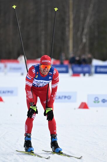Лыжные гонки. Финал Кубка России. Мужчины. Свободный стиль