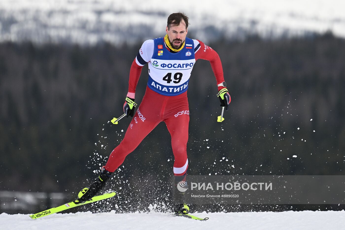 Лыжные гонки. Финал Кубка России. Мужчины. Свободный стиль